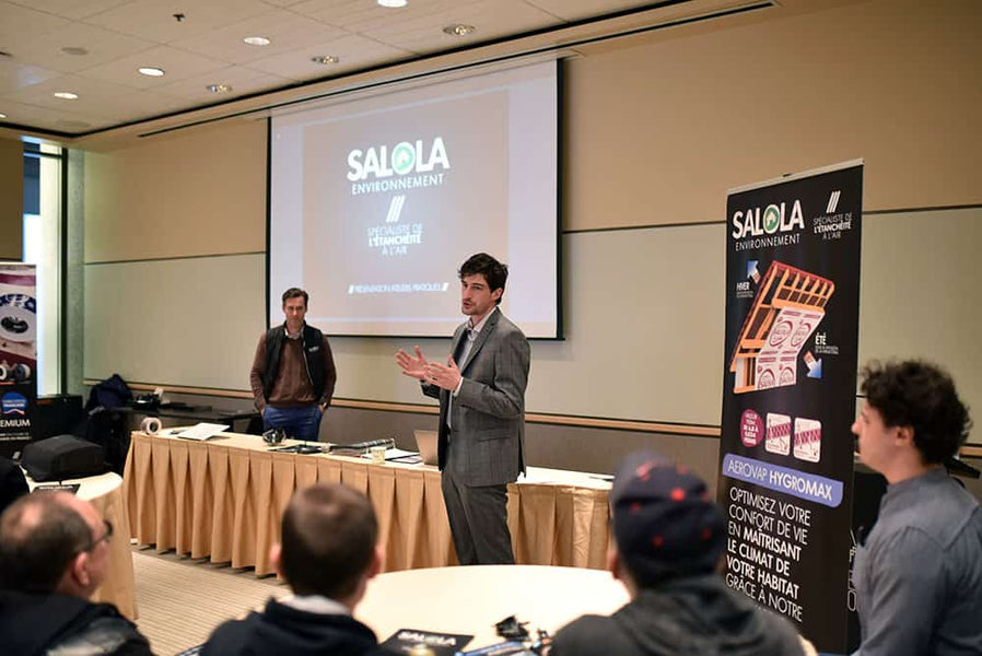  Success for the 1st conference with SALOLA in Montreal