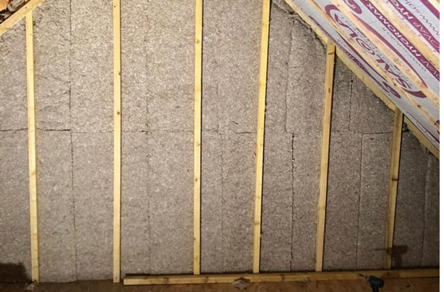 Renovate a plex wall to wall, with ISOFIB's insulation and waterproofing products